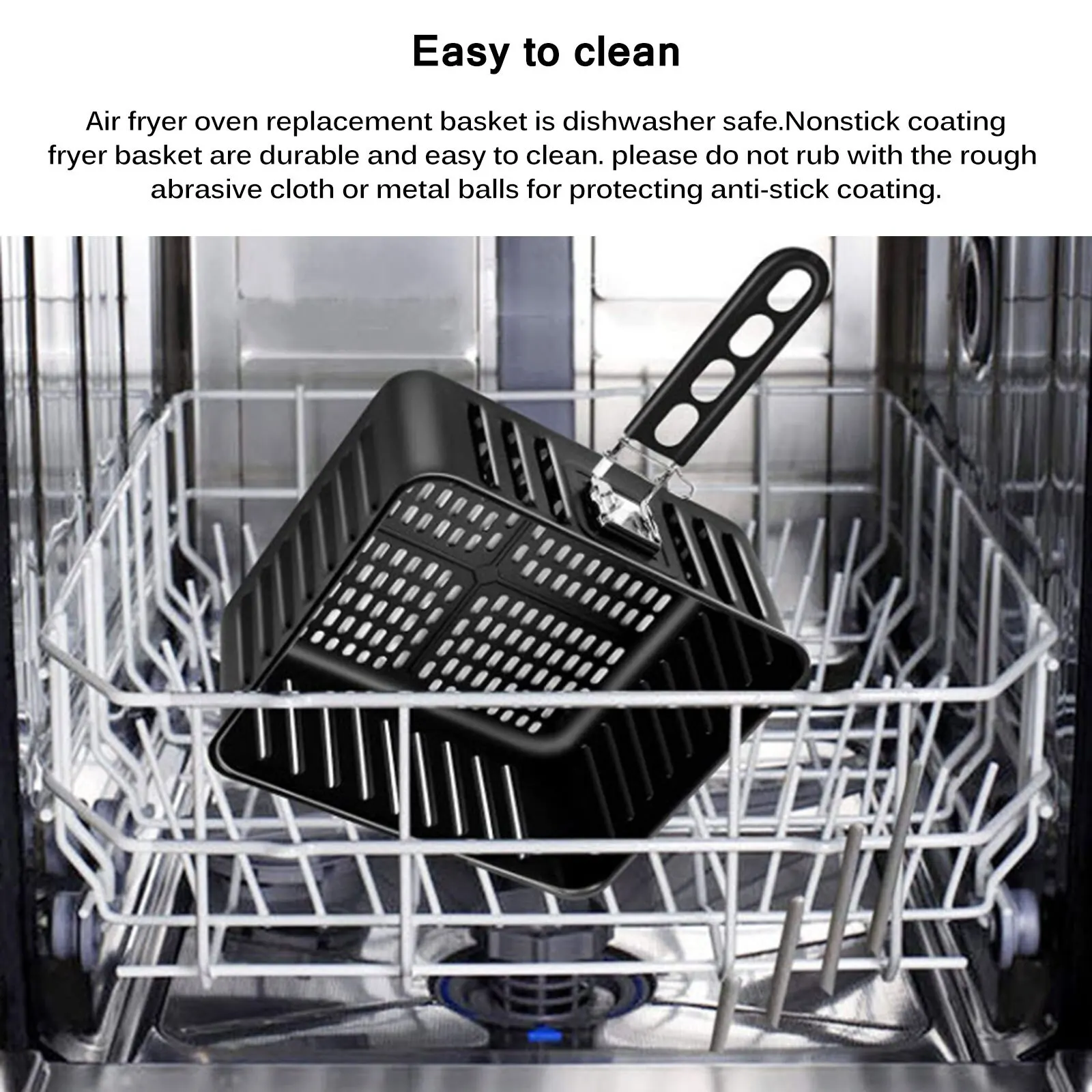 Square Air Fryer Basket 6QT for Gowise USA Power Ninja COSORI Chefman Air  Fryer Oven,Air Fryer Oven Accessory,Fry Basket - AliExpress