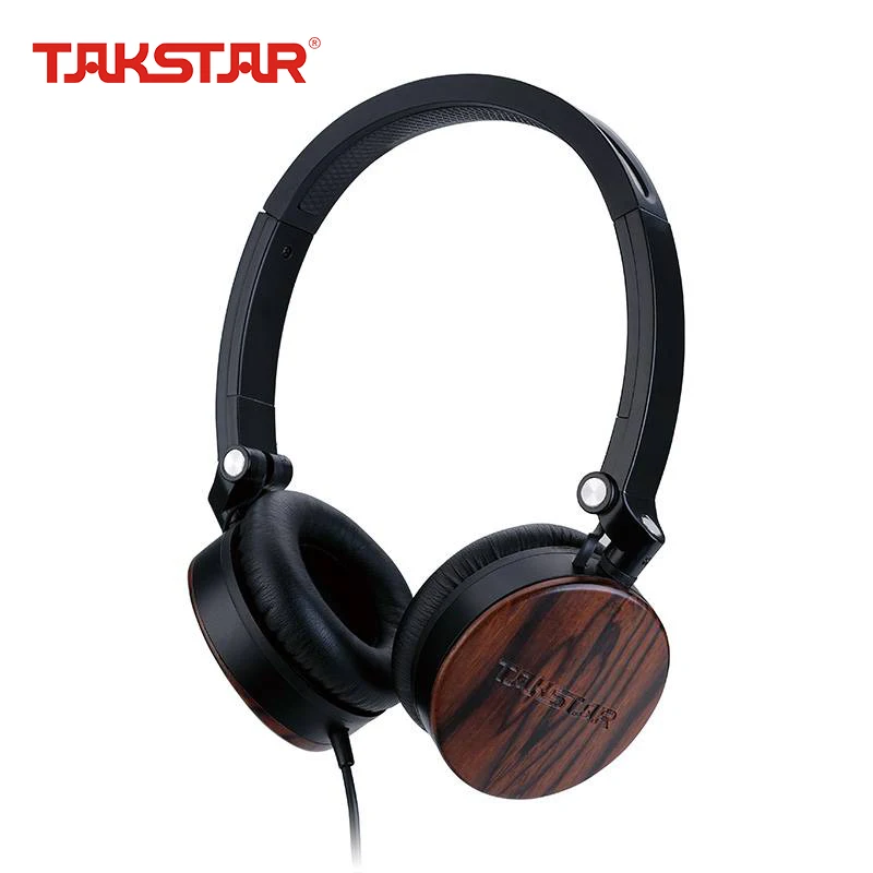 

TAKSTAR ML750 Sandalwood Portable Stereo Headphone MFi Headphone with Control Button/ Mic Noise Cancelling for iPhone iPad