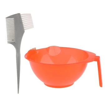 

Professional Hair Coloring Comb & Brush Salon DIY Hair Dying Tinting Hair Styling Tool with Bowl