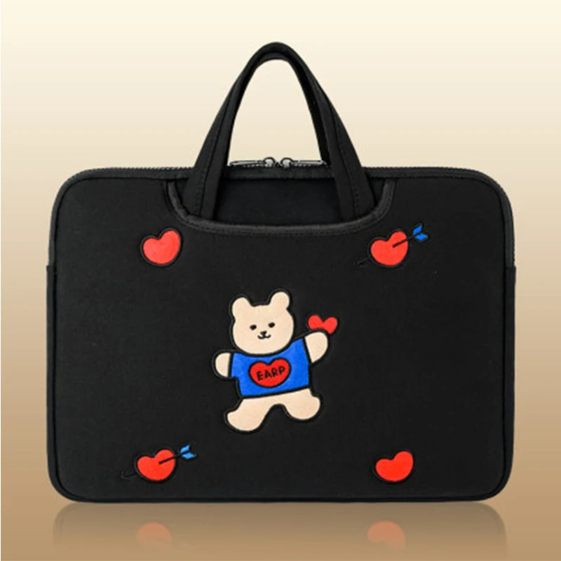 Bolsas de almacenamiento de algodón para portátil, maletín de mano de 11/13 pulgadas para Macbook Air Pro 13 15, funda para portátil