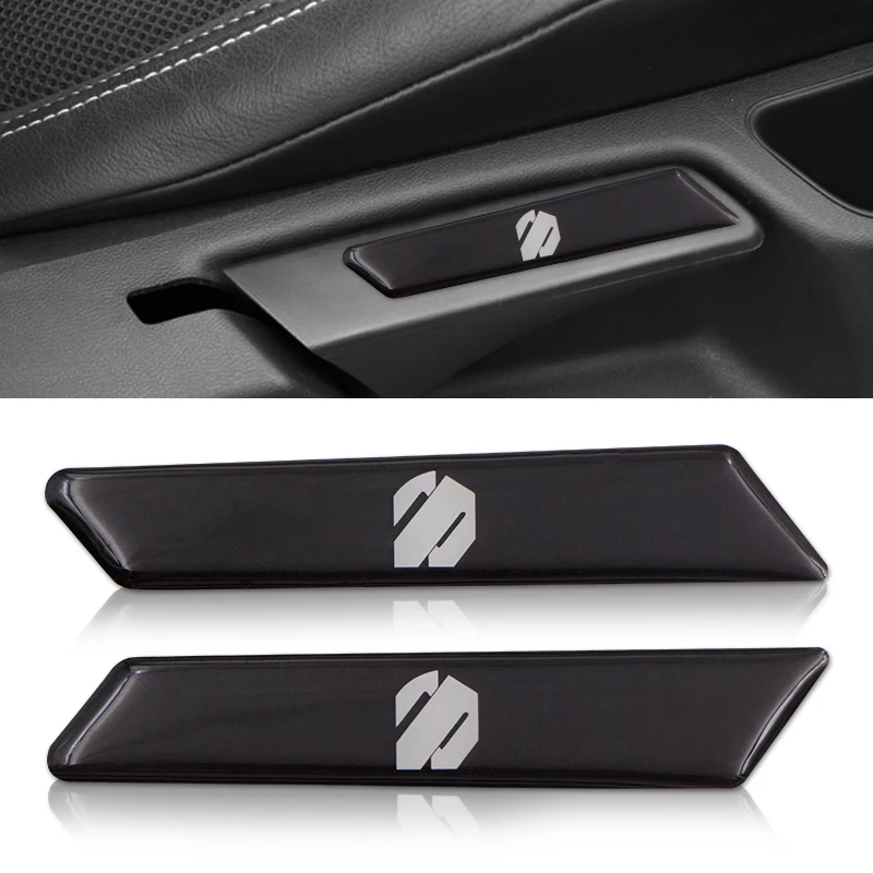 2pcs high quality car 3D sticker seat decoration car sticker for Seat