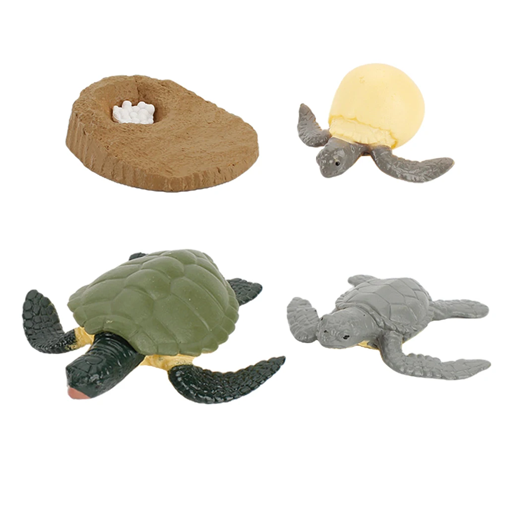 Early Kids Toddlers Simulation Animals Growth Cycle Toy Pretend Play Animal Growth Cycle Teaching Aids Early Educational Toy