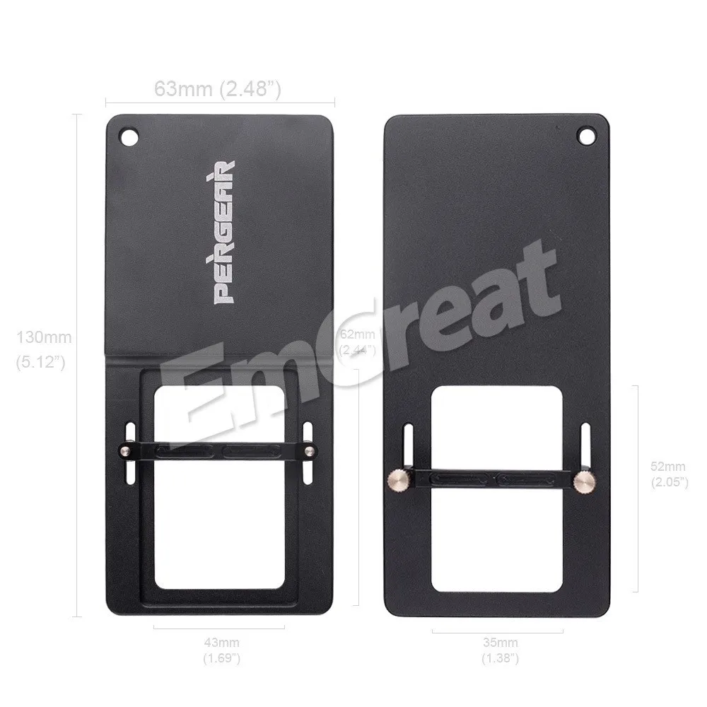 Pergear Ручной штатив для GoPro Hero 7 6 5 4 3 + Yi 4k камера DJI Osmo Feiyu Zhiyun Smooth 4|plate adapter|mount adapter for