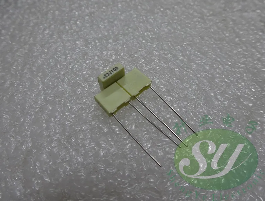 50 шт AV R82 серия 0,22 мкФ/63 V-100 v 220nf u22 224 пленочный конденсатор 5 мм