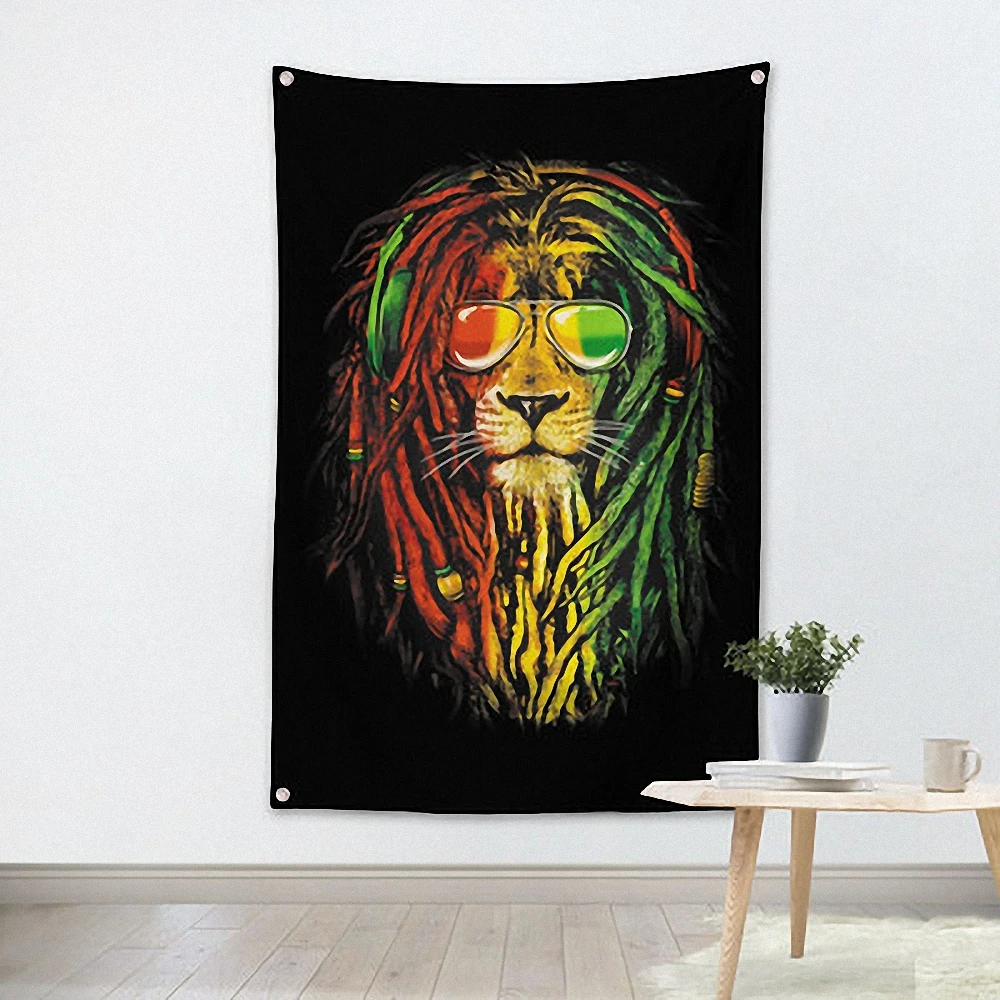 

Jamaican Reggae Rock Music Posters Banner Flag Wall Painting HD Canvas Printing Art Tapestry Mural Wall Sticker Home Decor A1