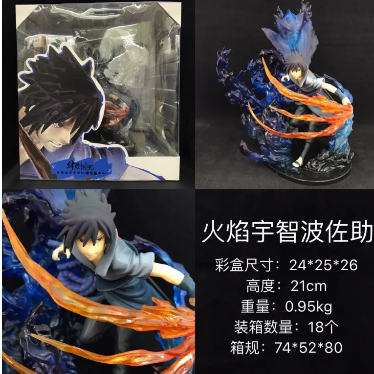 

Anime Garage Kit F-ZERO Shippuden Naruto Uchiha Itachi Sasuke Shall Be Served Can Almost Fetters