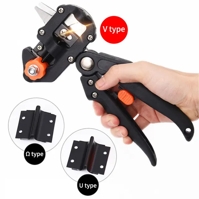 Kerti Oltó Szerszám Öltöny -Gazdálkodás Metsző Olló Gyümölcsfa Oltás Secateurs Szalaggal - Image 4