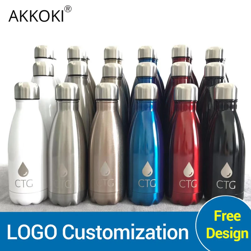 personalized thermos water bottles