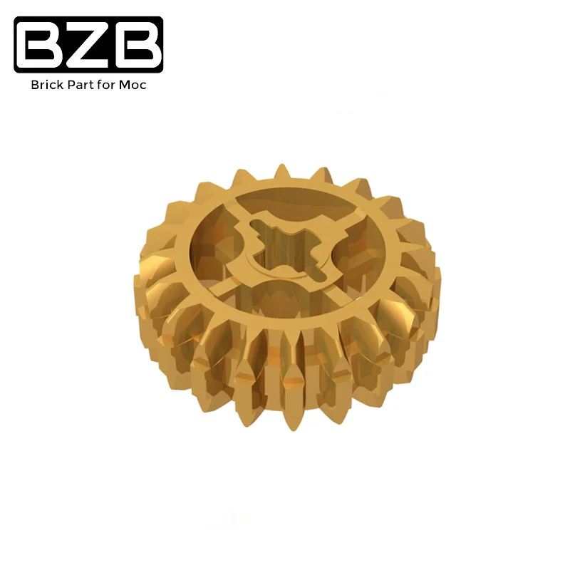 

BZB MOC 18575 20 Tooth Gear Outer Diameter 21.3 32269 Creative High-tech Building Block Model Kids Toy DIY Brick Parts Best Gift