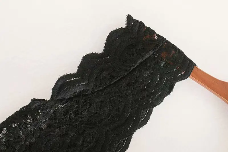 New 2020 Women sexy sleeveless black white color lace slim bodysuit chic siamese blouse female perspective playsuits blusas P811
