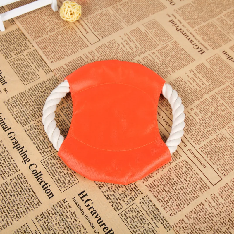 Flying disk Dog Outdoor Training Agility Toy Made of Oxford Cloth