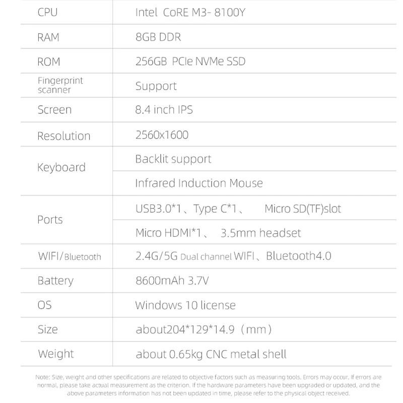 Один нетбук One Mix 3 2 в 1 Yoga карманный ноутбук Intel Core M3-8100Y двухъядерный ips Win 10 8 Гб DDR3 256 ГБ ноутбук