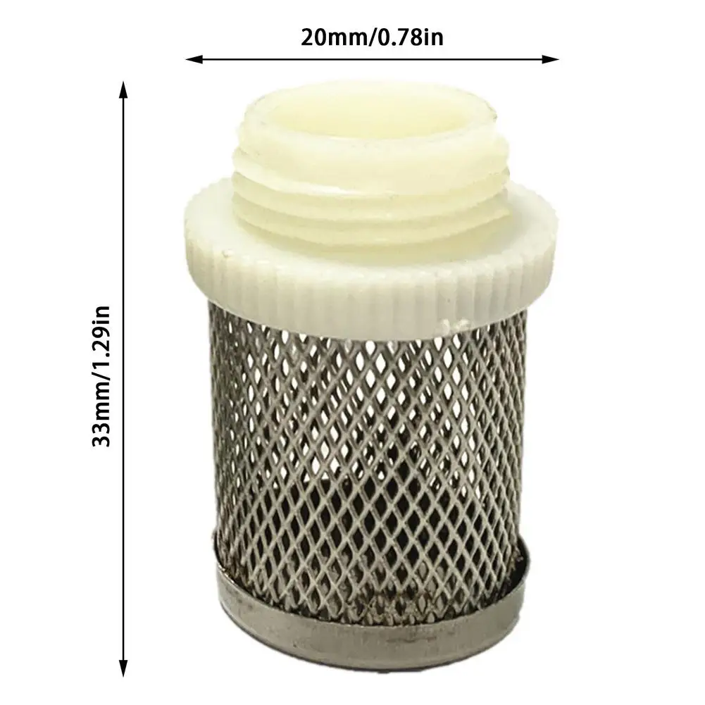 1/2 3/4 IBC Barrel Filter S60x6 Ton Joint Filter IBC Ton Adapter Filter IBC Ton Barrel Nozzle Stainless Steel Filtration 