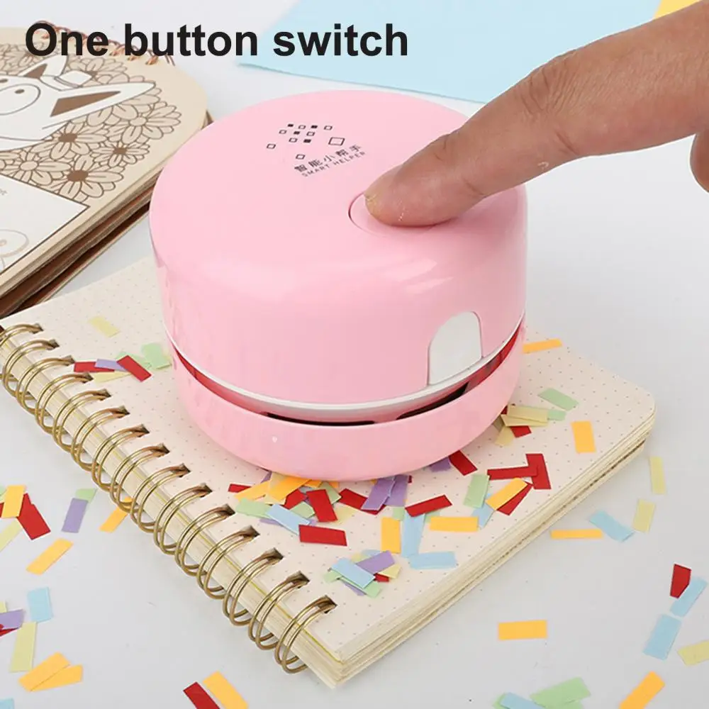 Cute Mini Vacuum Cleaner for Car Interior Computer Laptop Keyboard Cleaning Brushes Vacuum Cleaner Dust Remover Sweeper Brush