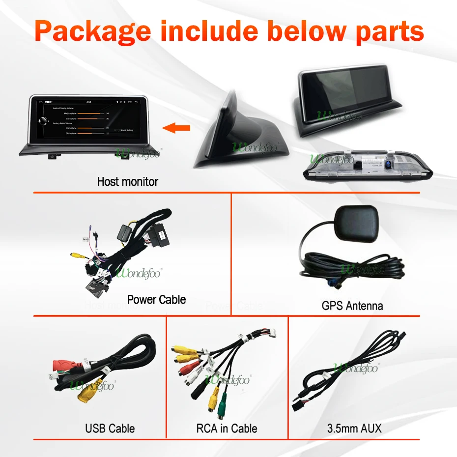 Clearance 4G 64G IPS Android 9.0/7.1 Car Multimedia Radio GPS for BMW X3 E83 2004-2010 no Original Screen Support iDrive no DVD Player 5