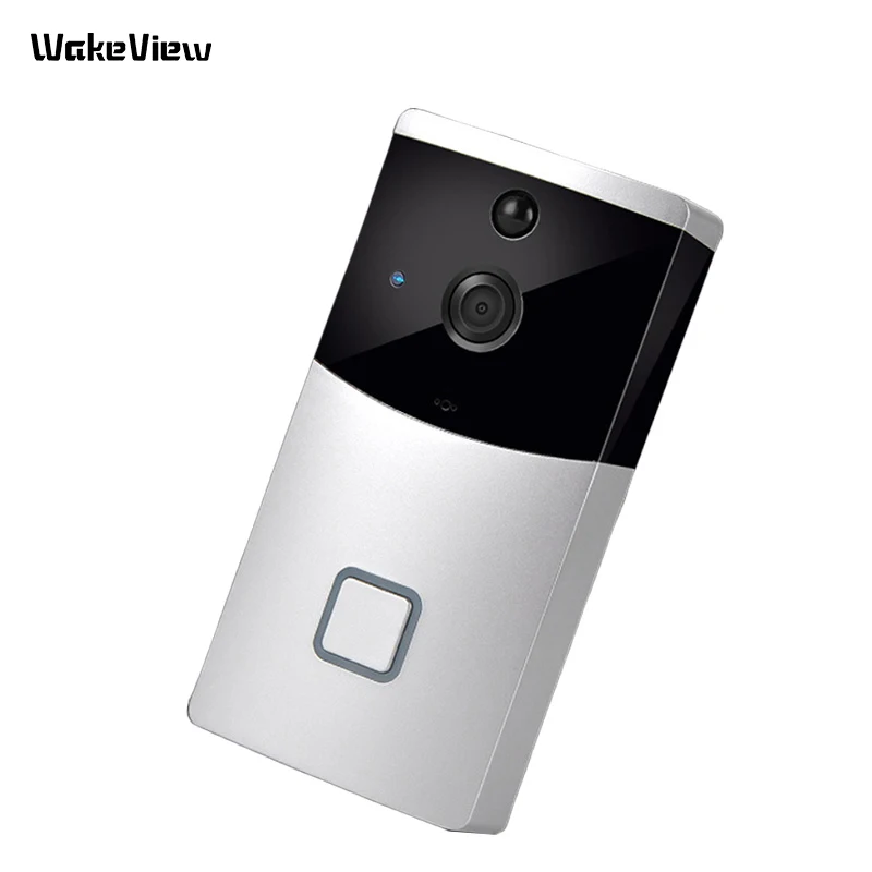 WakeView Smart Wireless WiFi Video Doorbell Intercom 720P Phone Call Door Bell Camera TF Card Recording Home Security Monitor