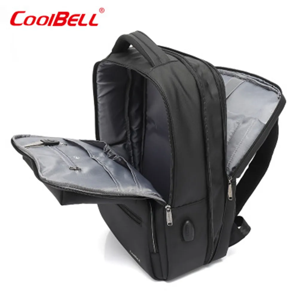 COOLBELL Рюкзак 15,6 дюймов рюкзак для ноутбука Бизнес Рюкзак Многофункциональный Открытый водонепроницаемый рюкзак Противоугонная дорожная сумка