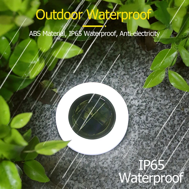 Napenergia Led -Es Könnyű Kültéri Otthoni Kert Világítás Kerti Dekoráció Udvari Útvonal Spot Lámpa - Image 4