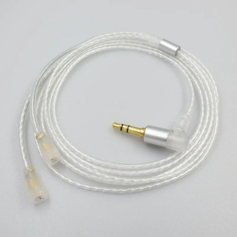 Replacement Audio Cable for Sennheiser ie80 ie8 ie80S Headphones upgrade Cord Headsets Wire Connecter 23 AugT0