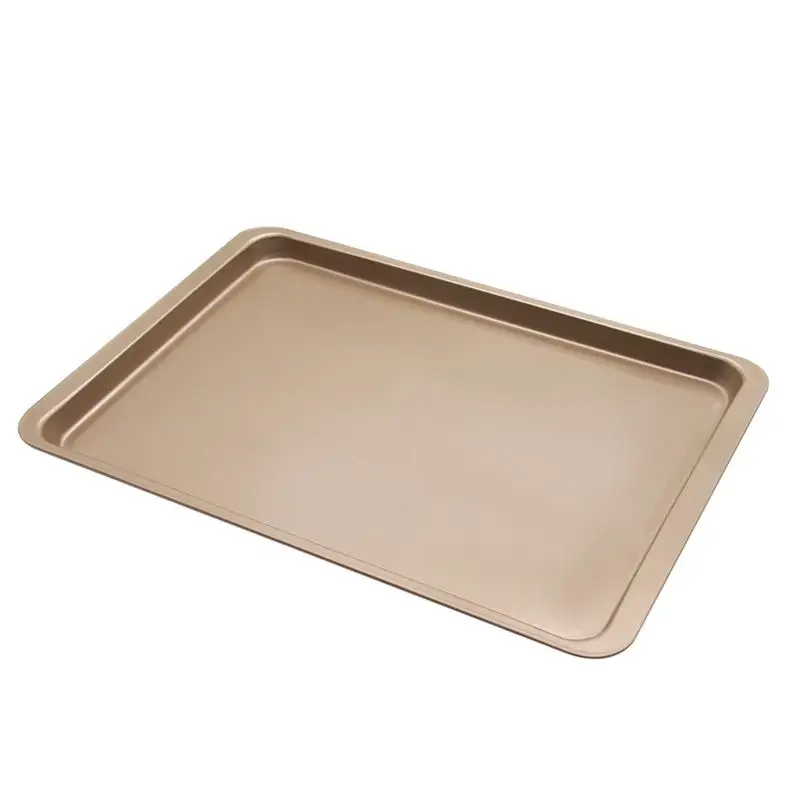 1pc Heat-Resistant Cookie Pan Creative Rectangular Nonstick Baking Tray Baking Pan Cake Sheet DIY Baking Tools 2