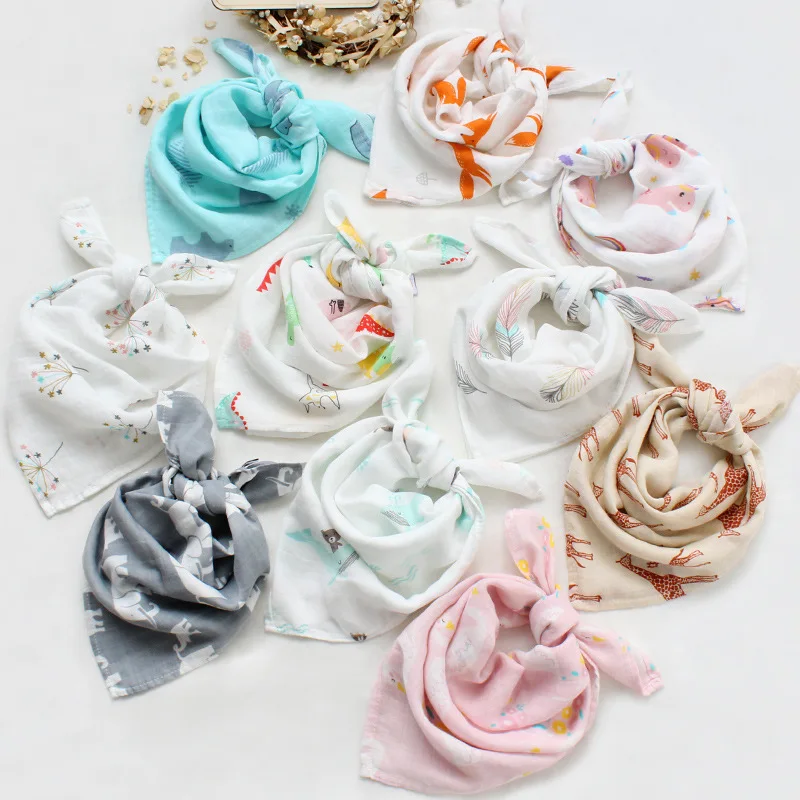 Baby Blankets Newborn Super Soft Bath Swaddle Kids Muslin Organic Cotton Fabric Stuff Girl Boy Burp Cloth Towel Monthly Wrap 3