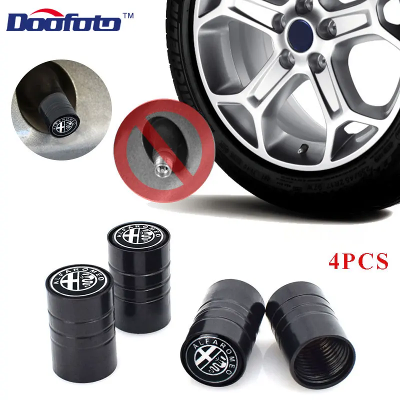 Doofoto 4x колпачки для автомобильных колес для Alfa Romeo 159 Giulietta 147 Mito 156 Giulia Stelvio Brera аксессуары для шин