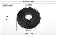 170F 178F 186F 186FA 188F 192F denge mili zamanlama gearCrankshaft zamanlama dişli dengesi dişli rulman eksantrik dişli kam dişli
