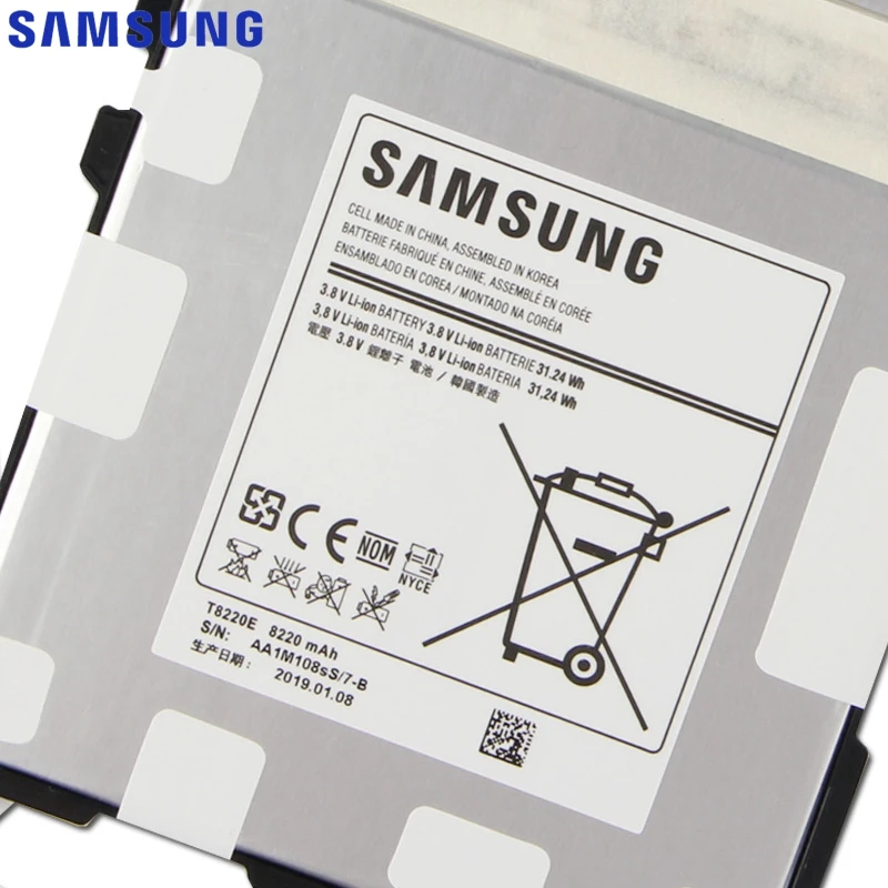 Планшет Батарея для samsung Примечание 10,1 вкладка Pro P600 P601 SM-T520 SM-T525 SM-P605K SM-P607 P605 P607T T8220E T8220C T8220U