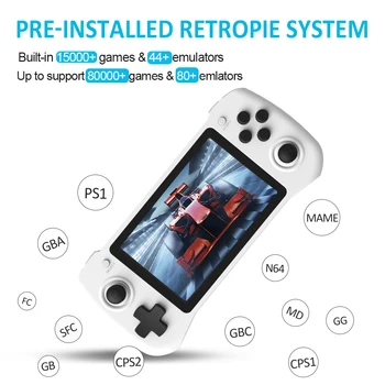 

Handheld Game Console GP430 Raspberry Pi CM3 4.3 Inch IPS Screen Retropie Built-in 15000+ Retro Games For PS1/N64/NDS/PSP/GB/DC