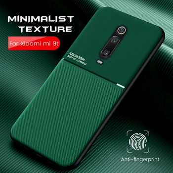 

luxury magnetic car holder slim matte case for xiaomi mi9t xaiomi mi 9t t9 pro 9tpro t9pro silicone shockproof coque on xiaomi9t