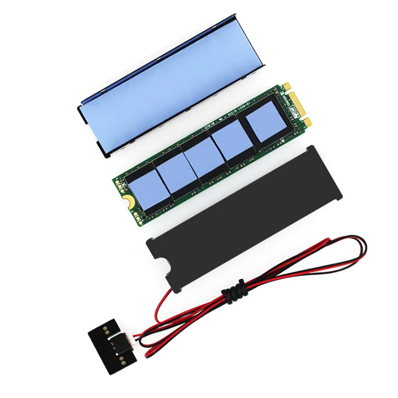 JEYI SK4 M.2 NVMe SSD для PCI-E X4 адаптер карта M ключ+ Cool Warship m2 2280 SSD вентилятор теплоотвод комбо для PCI Express 3,0 4X X8 X16