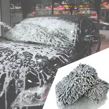 

6Pcs Double-Sided Thickening 1500GSM Microfiber Chenille Car Wash Cleaning Sponge Towel Car Wash Cleaning Sponge Towel