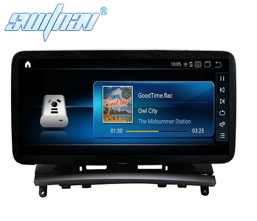 SWITNAV 4 Гб+ 64 Гб Qualcomm Android 9,0 автомобильный dvd-плеер для BENZ W204/S204 C180 C200 C220 C250 C260 C280 C300 автомобильный аудио gps 4G