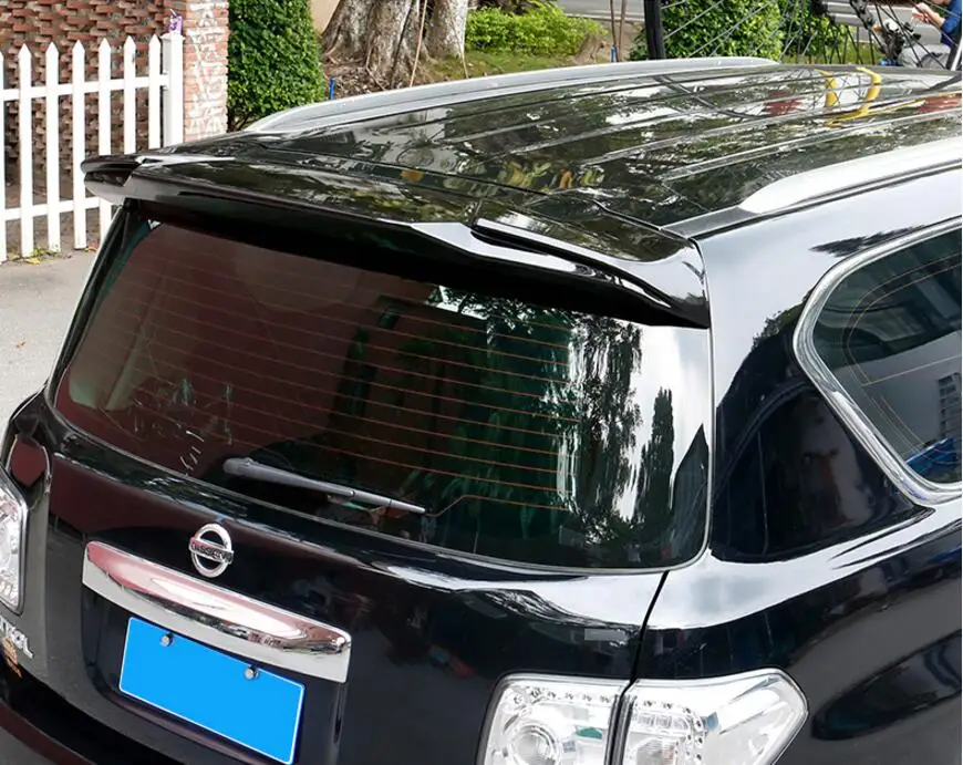 ABS Краски Автомобиля Заднее Крыло багажника выступ Спойлеры насадка для Nissan PATROL Y62 2012 2013 201 2012 2013