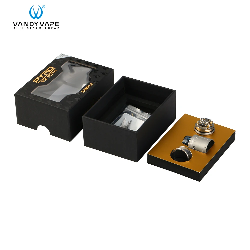 Vandy vape Pyro V3 RDTA Бак 4 мл/2 мл емкость 0,33 Ом совместимый Vandyvape коробка мод электронная сигарета
