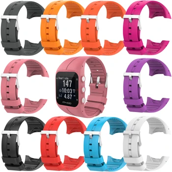 

1Pcs S L Size Soft Silicone Replacement Watch Band Bracelet Strap For Polar M400 M430 Samrt Watch Smart Accessories Adapter