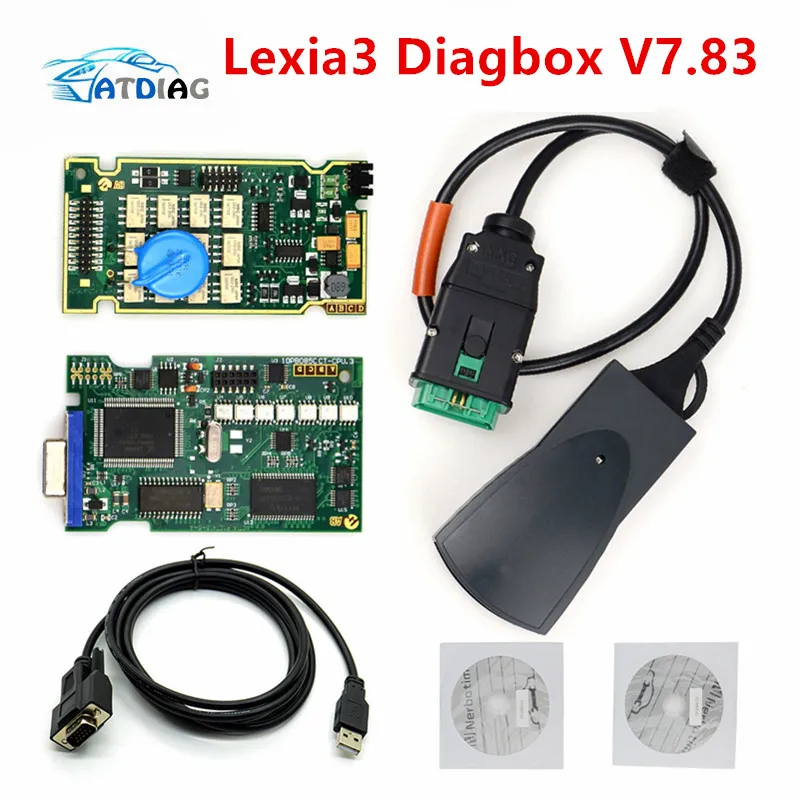 

Golden Full Chips lexia 3 921815C Firmware Diagbox V7.83 Lexia3 PP2000 V48/V25 lexia-3 For Citroen/Peugeot Car Diagnostic Tool