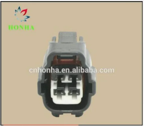 

Free shipping 5/10/20/50/100 pcs 90980-10869 PA66 high quality 4 pin female Oxygen sensor wire harness connector
