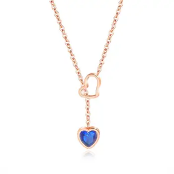 

SHOWTIME kpop necklaces women chains egirl choker boho jewelry luxury stainless steel gold egirl Heart pendant necklace 2020