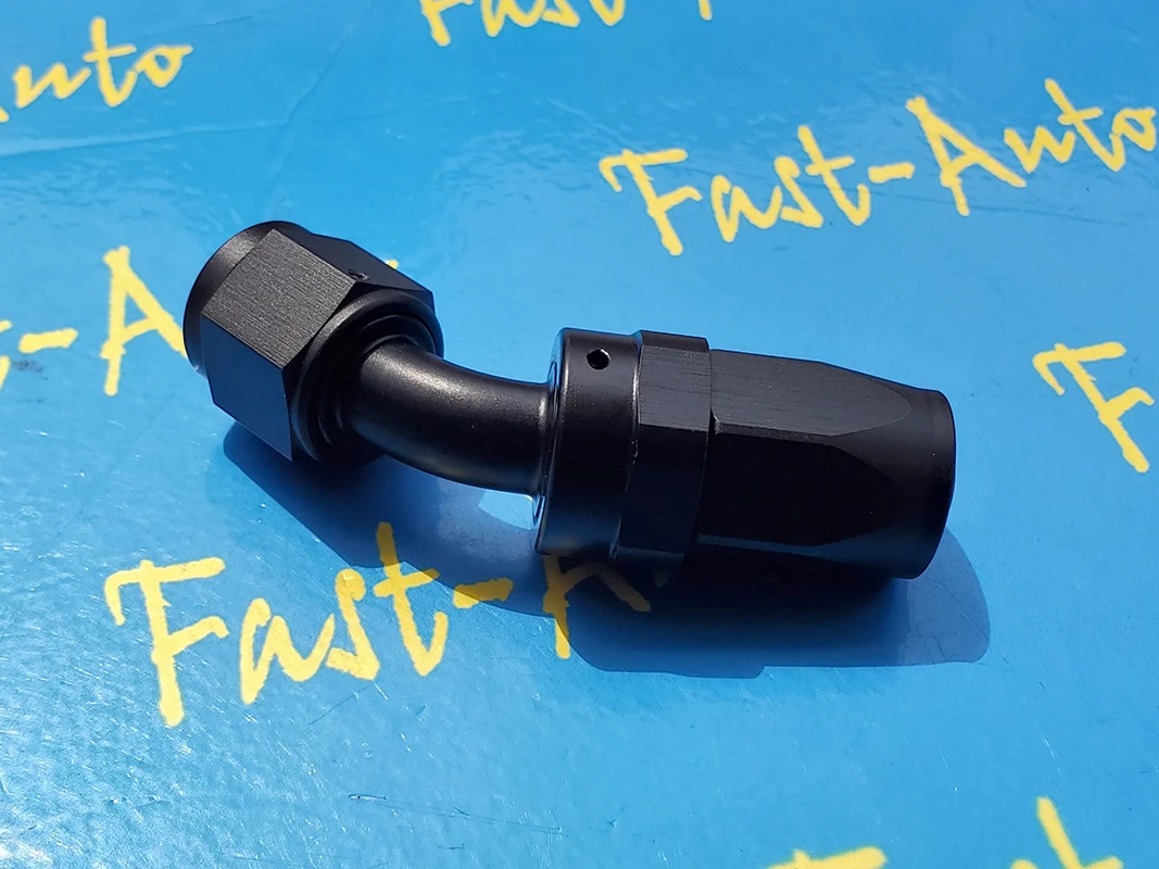 Многоразовая резьба 1/4 "-16UNF 8an 8 an8 45 градусов Φ для топливного насоса 044 sr20det