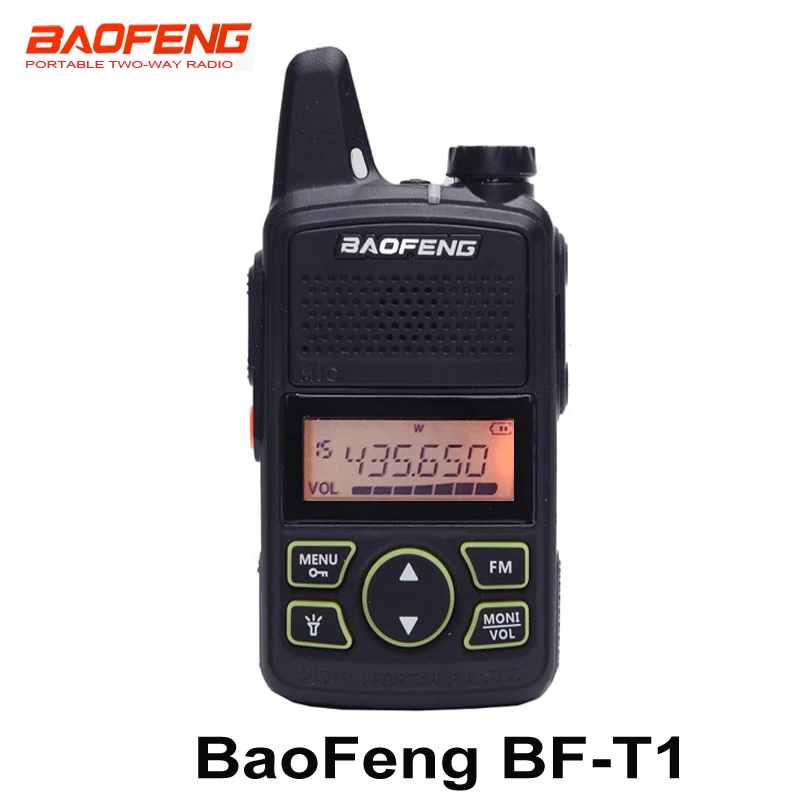 Новый мини Baofeng T1 портативный Ham FM CB радио трансивер BAOFENG BF портативная рация