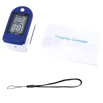 

1Pc Blood Oxygen Monitor LED-scherm Blood Zuurstof Vinger Pulse Digitale Vingertop Oximeter Zuurstofverzadiging Monitor