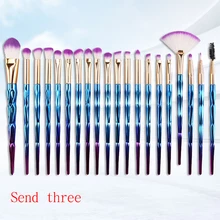 20 Pcs Makeup Brushes Set Eye Shadow Foundation Powder Eyeliner Eyelash Lip Make Up Brush Cosmetic Beauty Tool Kit Hot Pincel 20 Pcs Makeup Brushes Set Eye Shadow Foundation Powder Eyeliner Eyelash Lip Make Up Brush Cosmetic Beauty Tool Kit Hot Pincel