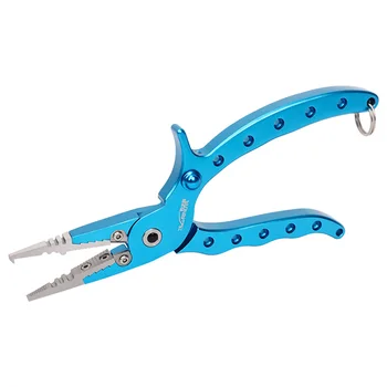 

TSURINOYA Sea Fishing Lure Pliers Multi-purpose Aluminium Fishing Plires Retention rope Tungsten Cutters Shipfishing lure Pliers