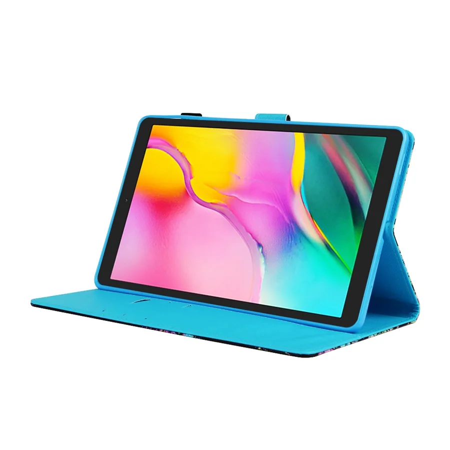Модный 3D чехол из искусственной кожи с рисунком для Samsung Galaxy Tab A 10 1 2019 T515 T510