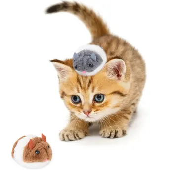 

Creative Cat Toys Bite-Resistant Mice Shape Vibrating Moving Cat Interactive Toy Cat Chew Toys Pet Supplies