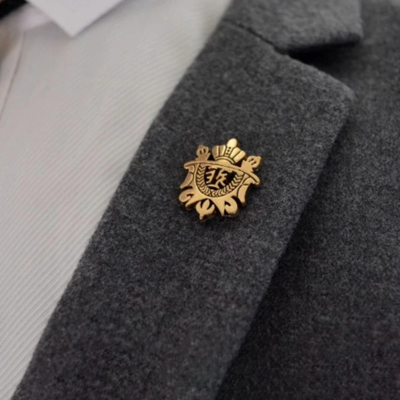 Комплект из 2 предметов Новинка металлический штырь отворотом для мужского