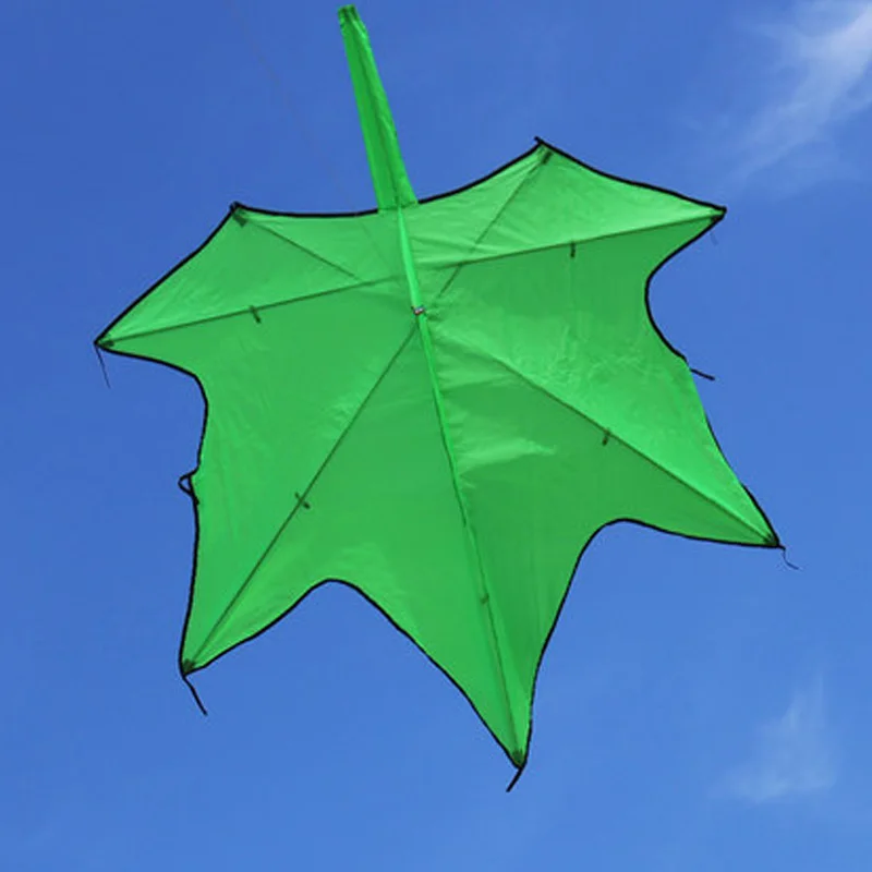 Power Maple Leaf Kite With Handle And Line Outdoor Sports