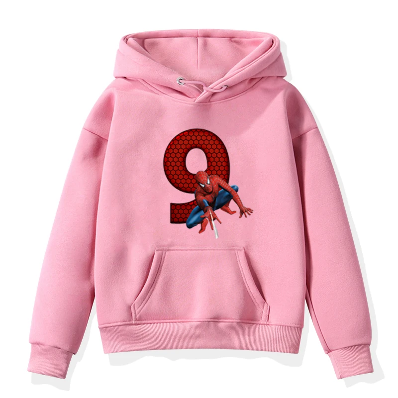 Новинка; Sudadera; толстовка с капюшоном для девочек с человеком-пауком; зимняя одежда для малышей; толстовки для мальчиков и девочек; повседневная детская толстовка; коллекция года; Felpa Bambino