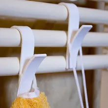 4 шт. высокое качество крючки полотенцесушитель радиатор для ванной крючок держатель Вешалка для одежды плиссированная вешалка для шарфа аксессуары для ванной комнаты